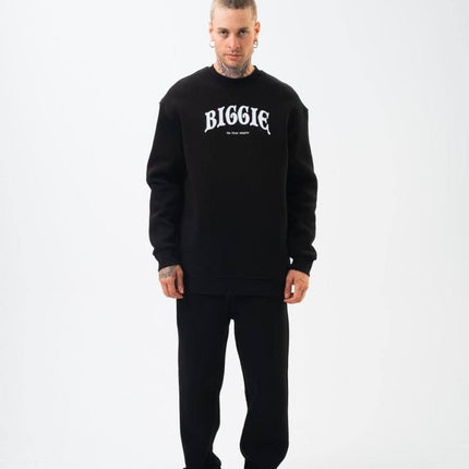 BIGGIE Oversized Sweatshirt – 90s Hip-Hop Legend Tribute Streetwear