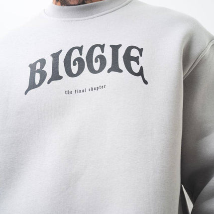 BIGGIE Oversized Sweatshirt – 90s Hip-Hop Legend Tribute Streetwear