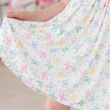 SALE Tied in Love S/S Pocket Twirl Dress