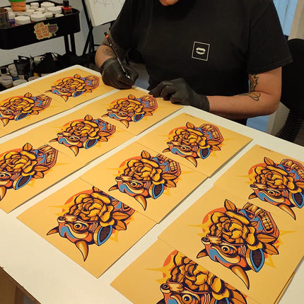 Trasher “Internal Demons” Blotter Print