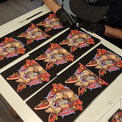 Trasher “Xolo” Blotter Print