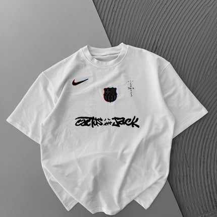 Travis Scott Cactus Jack x FC Barcelona T-Shirt