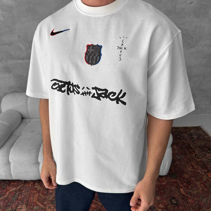Travis Scott Cactus Jack x FC Barcelona T-Shirt