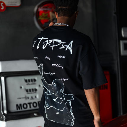 Travis Scott Utopia Album Graphic Cotton Tee