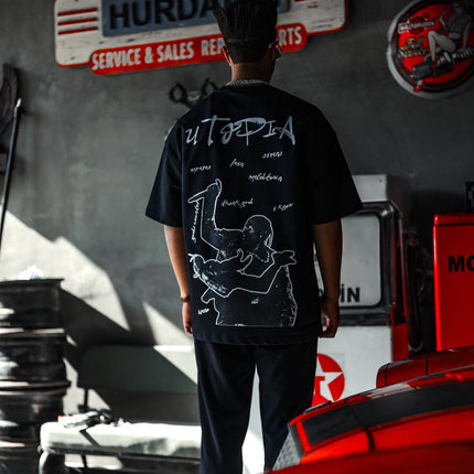 Travis Scott Utopia Album Graphic Cotton Tee