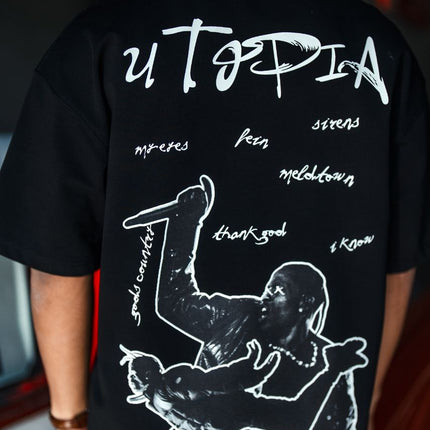 Travis Scott Utopia Album Graphic Cotton Tee