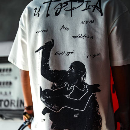 Travis Scott Utopia Album Graphic Cotton Tee