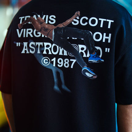 Travis Scott x Virgil Abloh Inspired "ASTRONOR" Oversized Graphic Tee