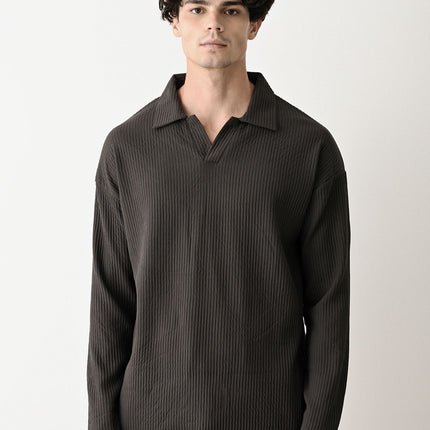 Collared Oversized Knitwear