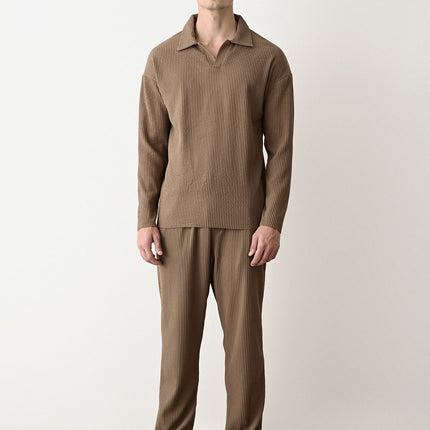 Collared Oversized Knitwear