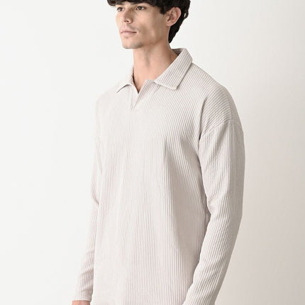 Collared Oversized Knitwear