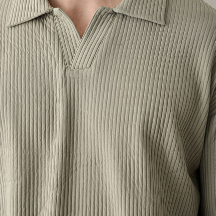 Collared Oversized Knitwear