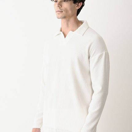 Collared Oversized Knitwear