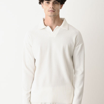 Collared Oversized Knitwear