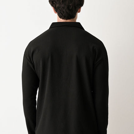 Collared Oversized Knitwear