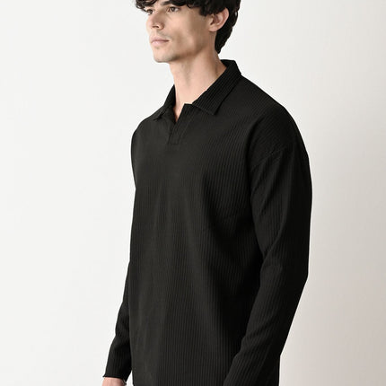 Collared Oversized Knitwear