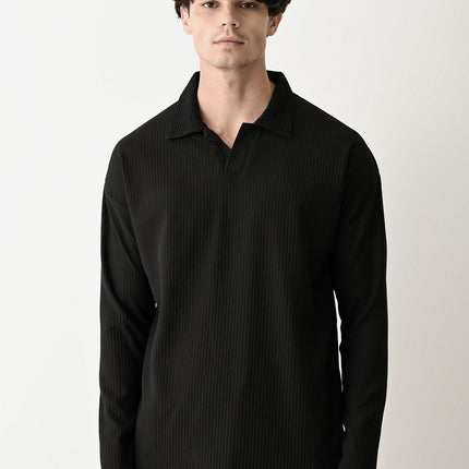 Collared Oversized Knitwear
