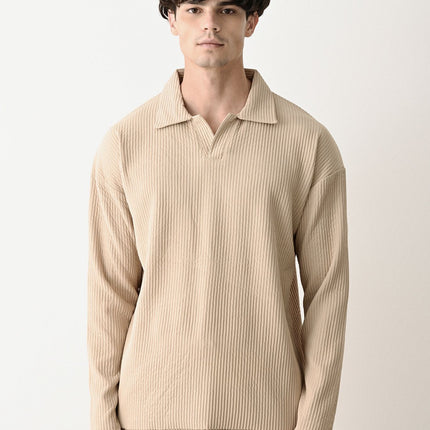 Collared Oversized Knitwear