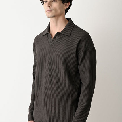 Collared Oversized Knitwear