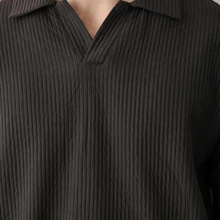 Collared Oversized Knitwear