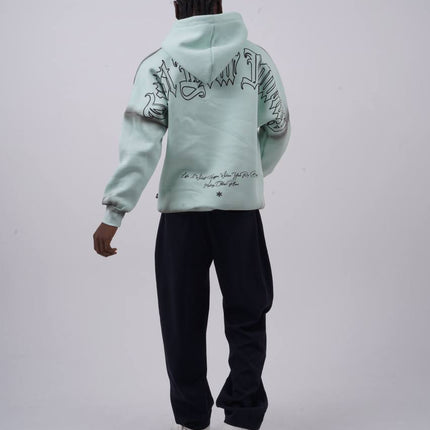 "Trust Your Journey" Gothic Graphic Hoodie