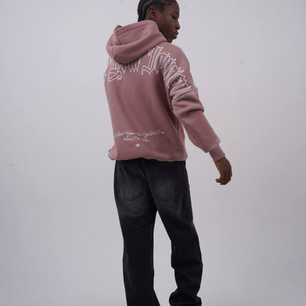"Trust Your Journey" Gothic Graphic Hoodie