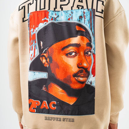 Tupac "Rapper Star" Graphic Unisex Oversized Hoodie