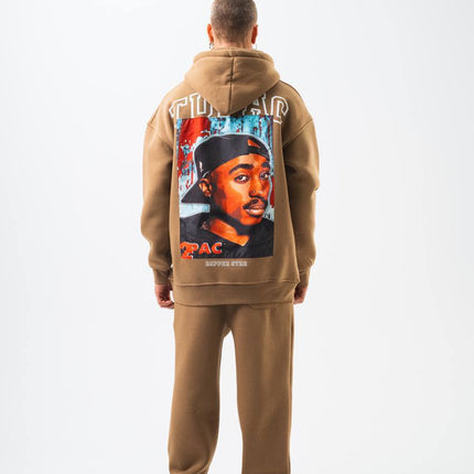 Tupac "Rapper Star" Graphic Unisex Oversized Hoodie