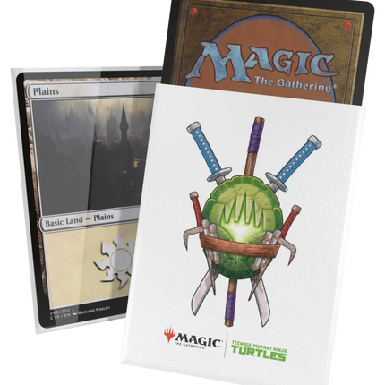 ART SLEEVES MAGIC: THE GATHERING | TEENAGE MUTANT NINJA TURTLES - TURTLE PLANESWALKER SYMBOL