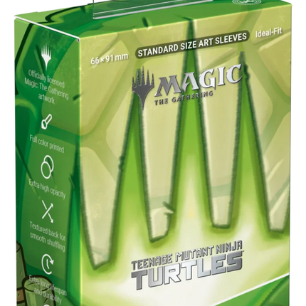 ART SLEEVES MAGIC: THE GATHERING | TEENAGE MUTANT NINJA TURTLES - TURTLE PLANESWALKER SYMBOL