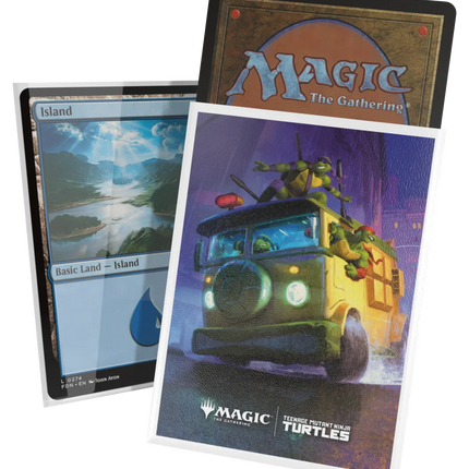 ART SLEEVES MAGIC: THE GATHERING | TEENAGE MUTANT NINJA TURTLES - TURTLE VAN