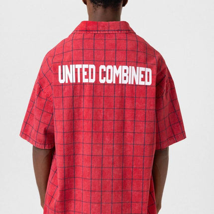UNITED COMBINED Front Graphic Tee - Unique Design T-Shirt - Casual Statement Top