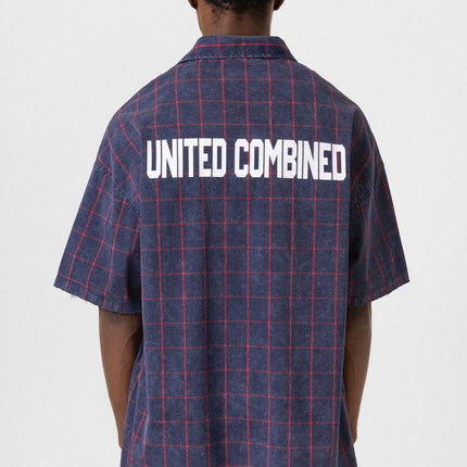 UNITED COMBINED Front Graphic Tee - Unique Design T-Shirt - Casual Statement Top