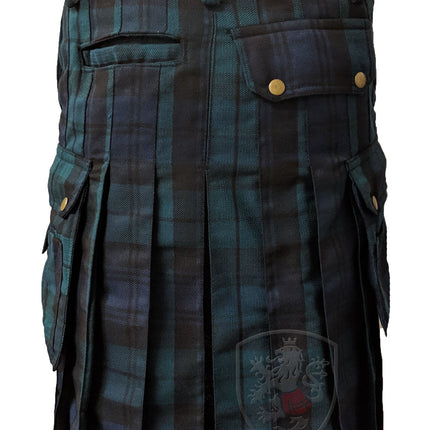 Utility Kilt – Ultimate, Black Watch