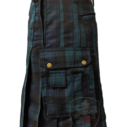 Utility Kilt – Ultimate, Black Watch