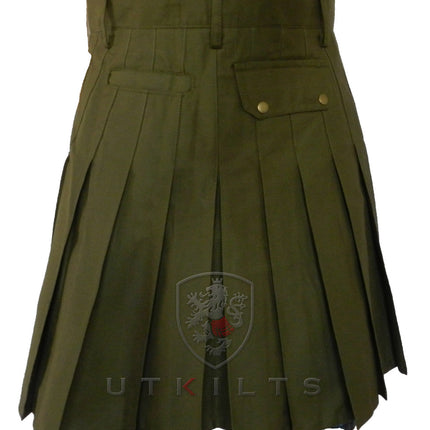 Utility Kilt – Ultimate Ripstop, Olive Green