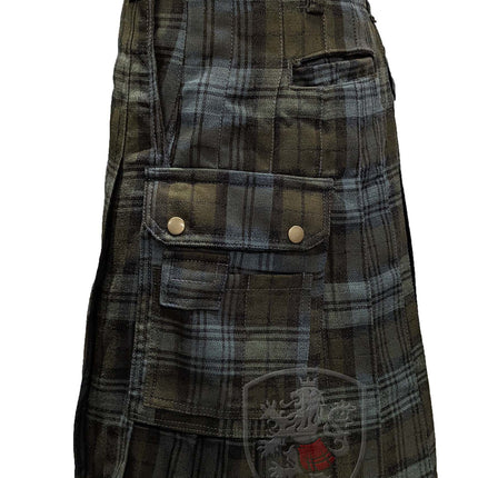 Utility Kilt – Ultimate, Black Watch Weathered