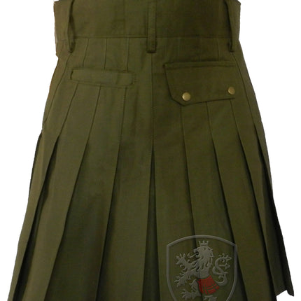 Utility Kilt – Ultimate, Olive Green