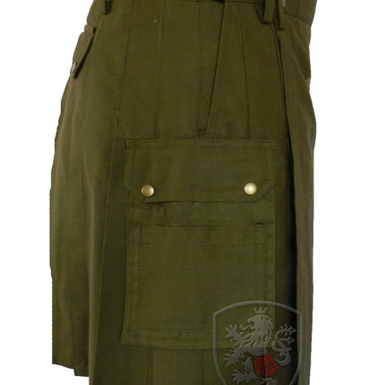 Utility Kilt – Ultimate, Olive Green