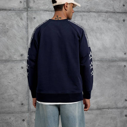Unisex "98" Distressed Graphic Sweatshirt – Varsity Streetwear Pullover