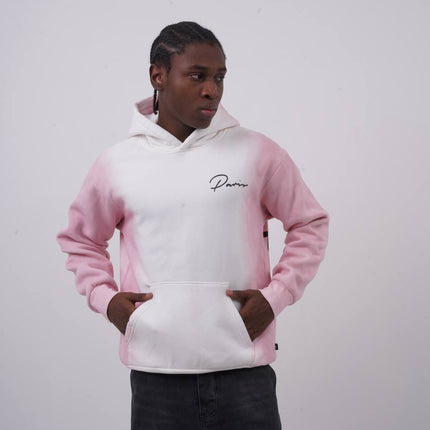 Unisex "Davis" Script Color Block Hoodie – Minimal Oversized Streetwear