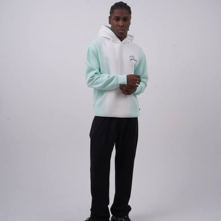 Unisex "Davis" Script Color Block Hoodie – Minimal Oversized Streetwear