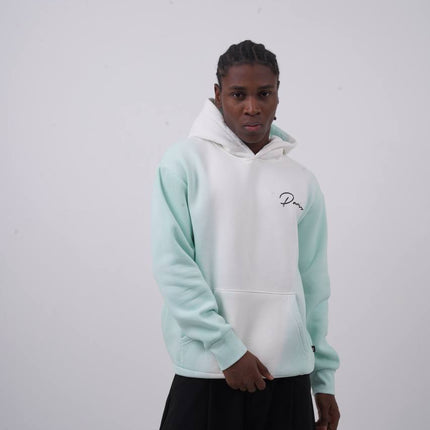 Unisex "Davis" Script Color Block Hoodie – Minimal Oversized Streetwear