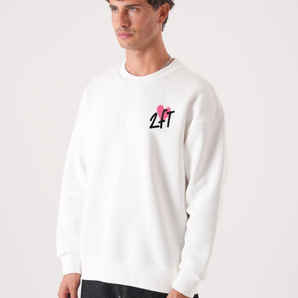 Unisex Oversized Mona Lisa Sweatshirt