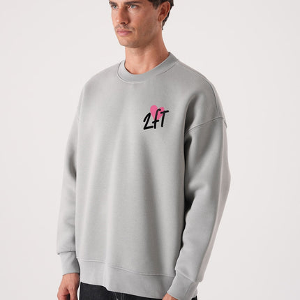 Unisex Oversized Mona Lisa Sweatshirt