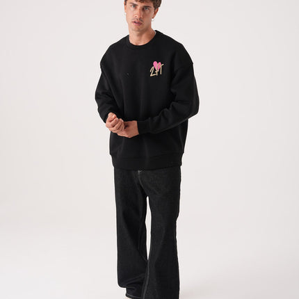 Unisex Oversized Mona Lisa Sweatshirt
