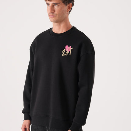 Unisex Oversized Mona Lisa Sweatshirt