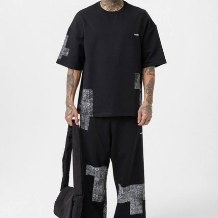 Unisex Patterned Tracksuit Set