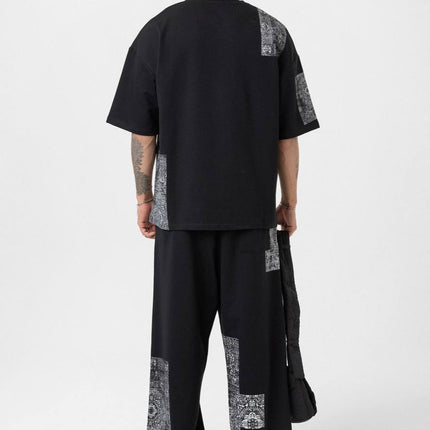 Unisex Patterned Tracksuit Set