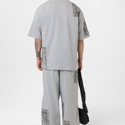 Unisex Patterned Tracksuit Set